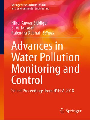 cover image of Advances in Water Pollution Monitoring and Control